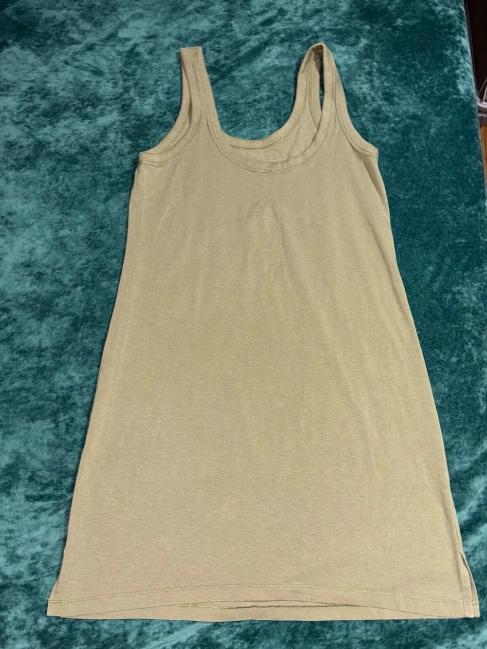 Lululemon Classic-Fit Cotton-Blend Scoop Dress